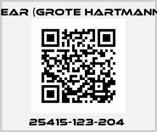 25415-123-204  Grote Hartmann