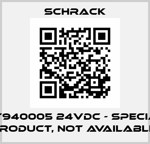 RT940005 24VDC - special product, not available  Schrack