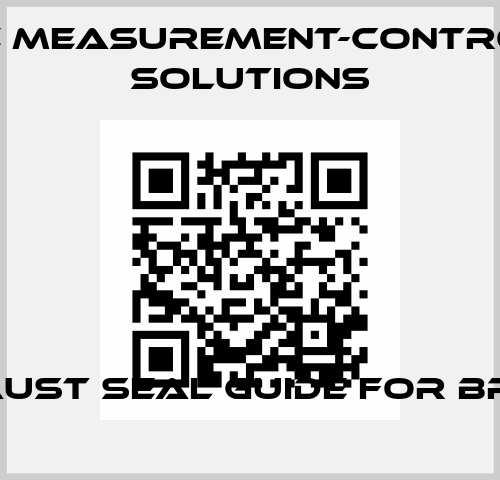 Exhaust Seal Guide for BR400  GE Measurement-Control Solutions