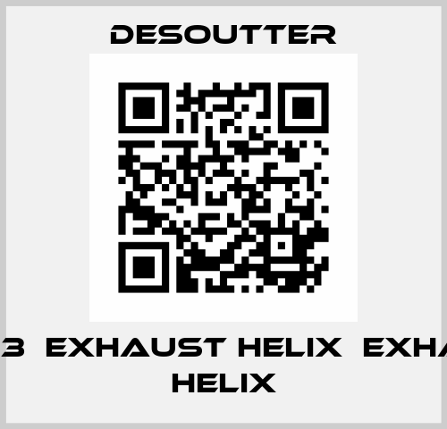 311283  EXHAUST HELIX  EXHAUST HELIX Desoutter