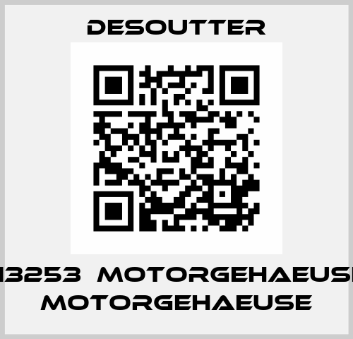 313253  MOTORGEHAEUSE  MOTORGEHAEUSE Desoutter