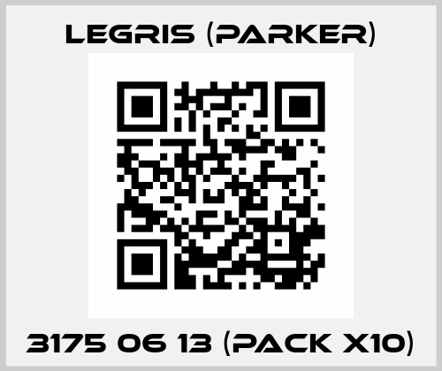 3175 06 13 (pack x10) Legris (Parker)