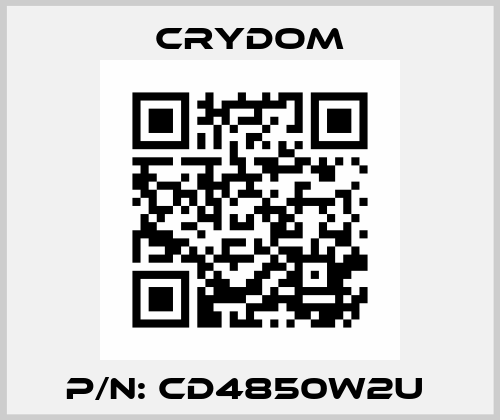 P/N: CD4850W2U  Crydom