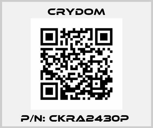 P/N: CKRA2430P  Crydom