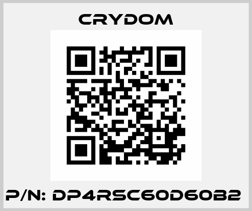 P/N: DP4RSC60D60B2  Crydom