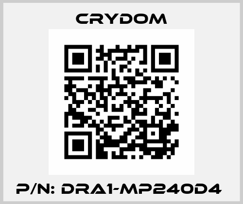 P/N: DRA1-MP240D4  Crydom