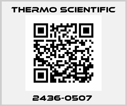 2436-0507  Thermo Scientific