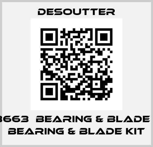 368663  BEARING & BLADE KIT  BEARING & BLADE KIT Desoutter