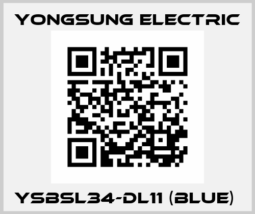 YSBSL34-DL11 (Blue)  YongSung Electric