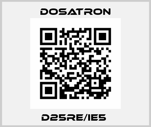 D25RE/IE5  Dosatron