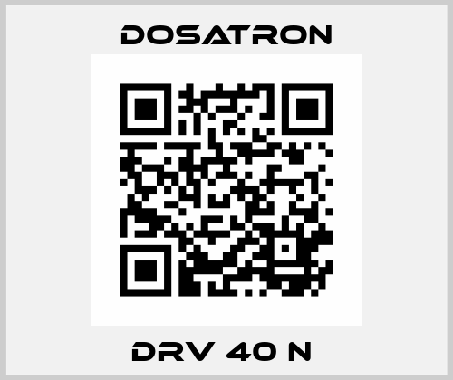 DRV 40 N  Dosatron