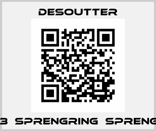 37423  SPRENGRING  SPRENGRING Desoutter