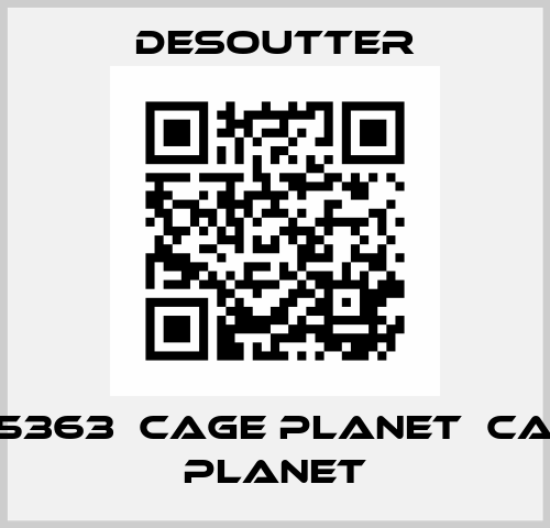 375363  CAGE PLANET  CAGE PLANET Desoutter