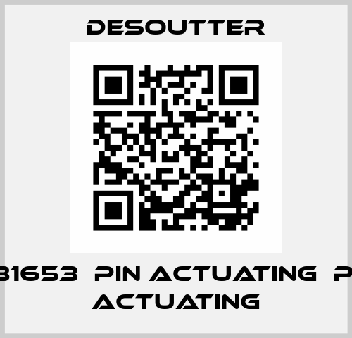 381653  PIN ACTUATING  PIN ACTUATING Desoutter