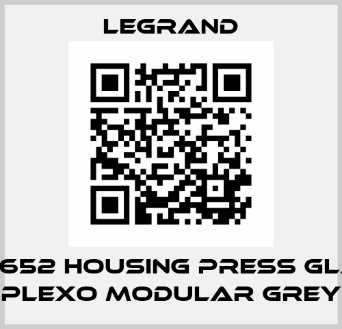 069652 HOUSING PRESS GLAND PLEXO MODULAR GREY Legrand