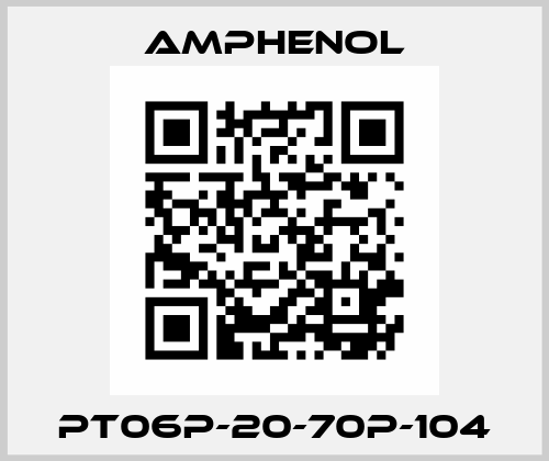 PT06P-20-70P-104 Amphenol