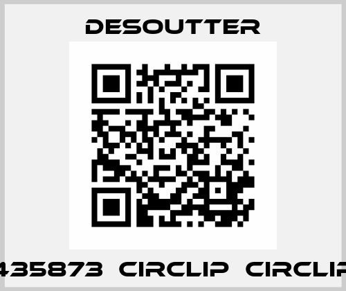 435873  CIRCLIP  CIRCLIP Desoutter