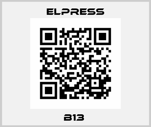 B13  Elpress