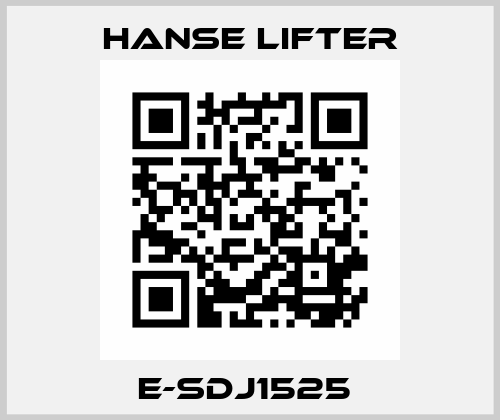 E-SDJ1525  Hanse Lifter