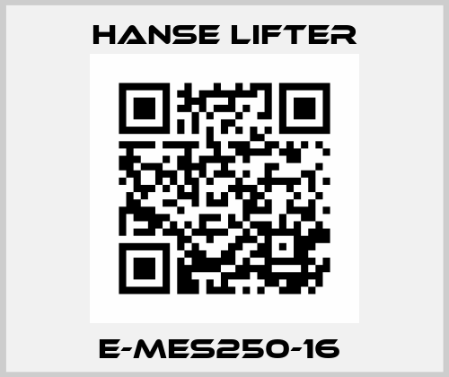 E-MES250-16  Hanse Lifter