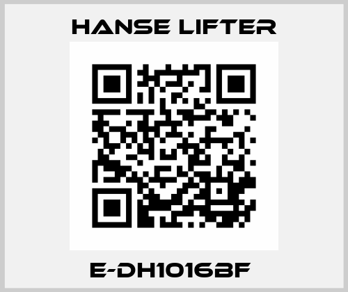E-DH1016BF  Hanse Lifter