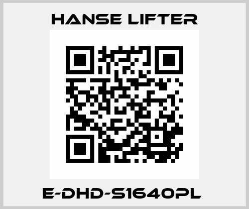 E-DHD-S1640PL  Hanse Lifter