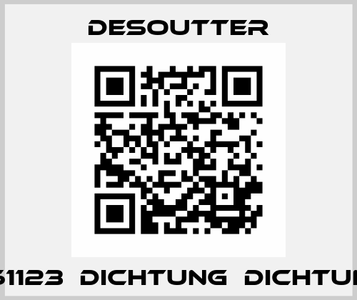 461123  DICHTUNG  DICHTUNG Desoutter