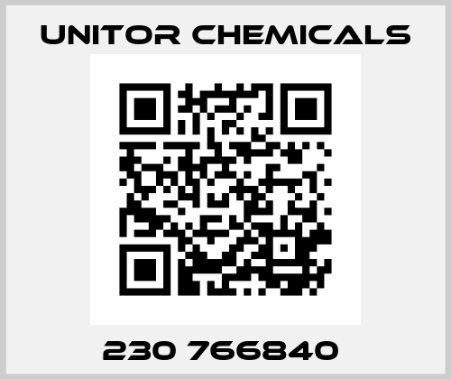230 766840  Unitor Chemicals