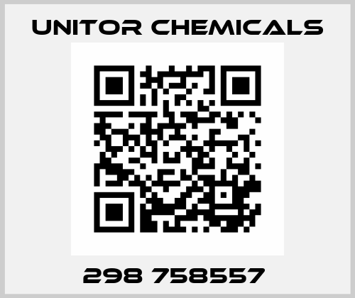 298 758557  Unitor Chemicals