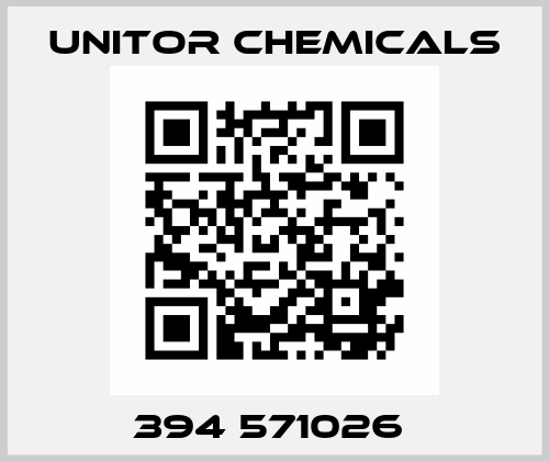 394 571026  Unitor Chemicals