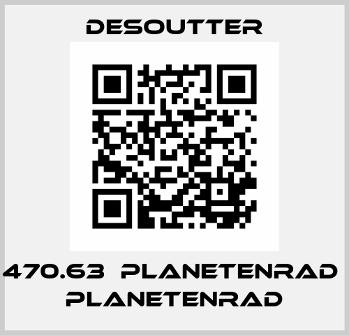 470.63  PLANETENRAD  PLANETENRAD Desoutter