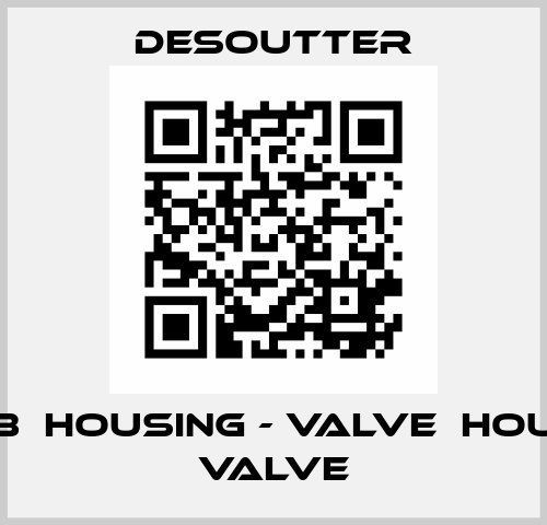 471233  HOUSING - VALVE  HOUSING - VALVE Desoutter