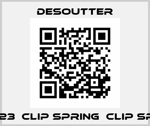 472723  CLIP SPRING  CLIP SPRING Desoutter
