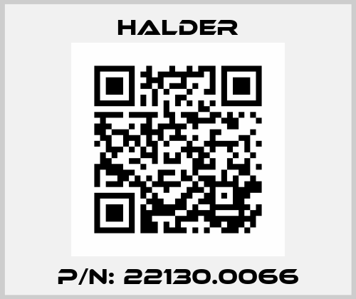 P/N: 22130.0066 Halder