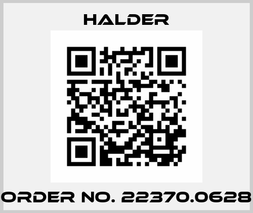 Order No. 22370.0628 Halder