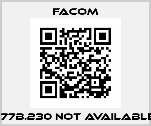777B.230 not available  Facom