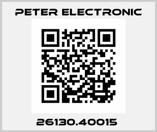 26130.40015  Peter Electronic