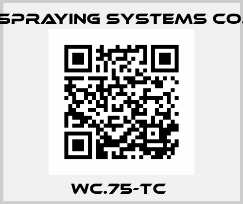 WC.75-TC  Spraying Systems