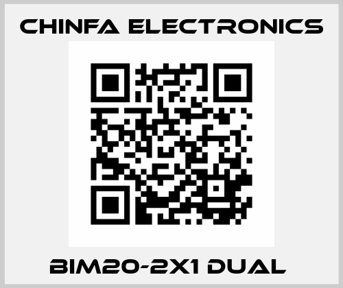 BIM20-2X1 dual  Chinfa Electronics
