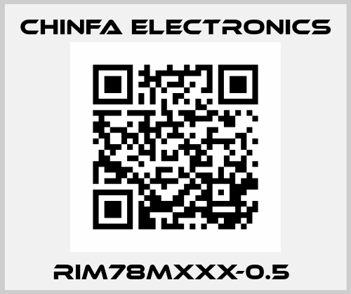 RIM78MXXX-0.5  Chinfa Electronics