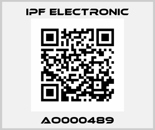 AO000489 IPF Electronic