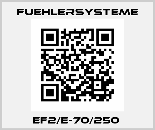 EF2/E-70/250  FuehlerSysteme