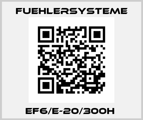 EF6/E-20/300H  FuehlerSysteme