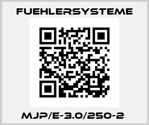 MJP/E-3.0/250-2  FuehlerSysteme