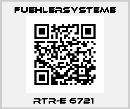 RTR-E 6721  FuehlerSysteme