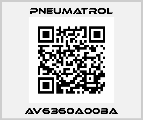 AV6360A00BA Pneumatrol