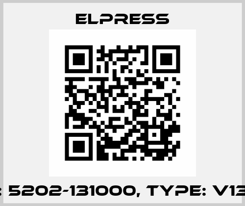 p/n: 5202-131000, Type: V1311-A Elpress