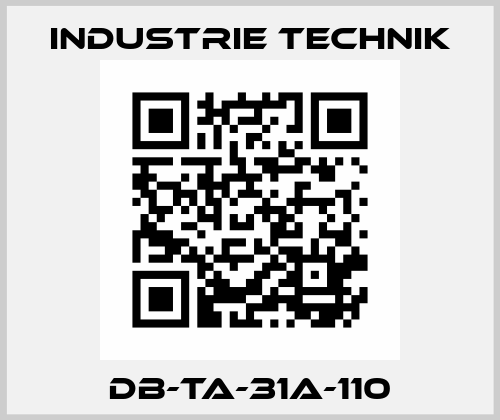 DB-TA-31A-110 Industrie Technik