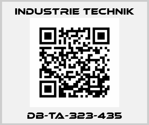 DB-TA-323-435 Industrie Technik