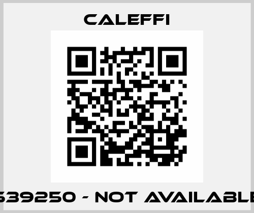 539250 - not available Caleffi